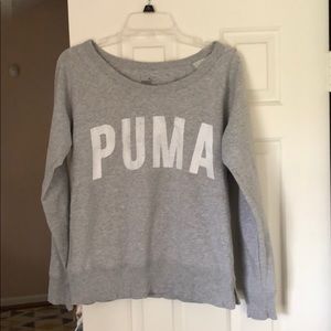 Puma slightly cropped sweatshirt